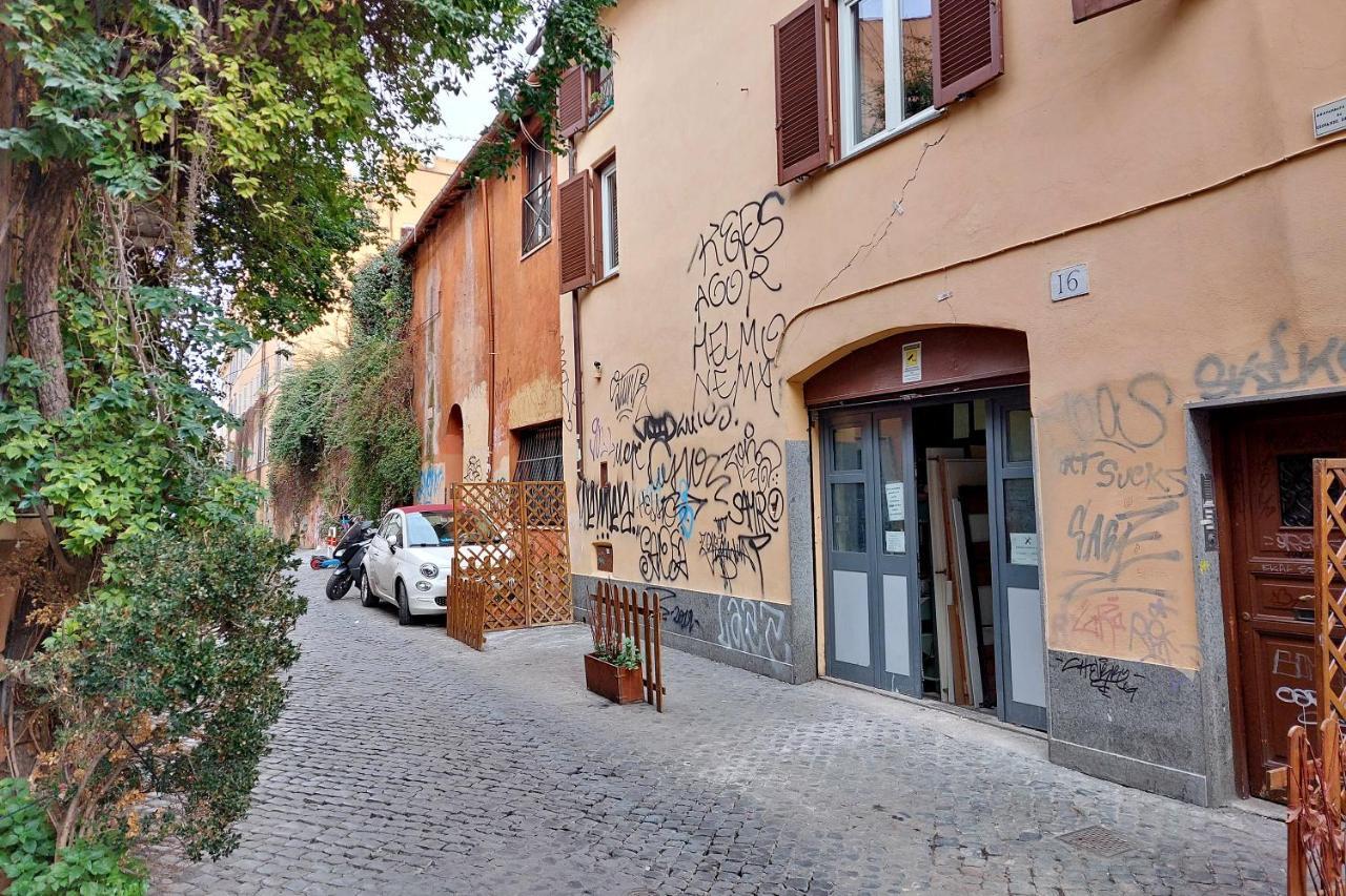 Trastevere Charming Loft Apartman Róma Kültér fotó